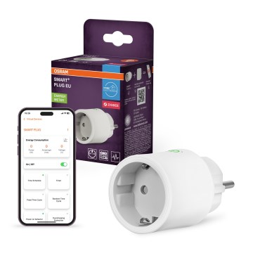 Osram - Chytrá zásuvka SMART+ SCHUKO 2300W/230V/10A bílá