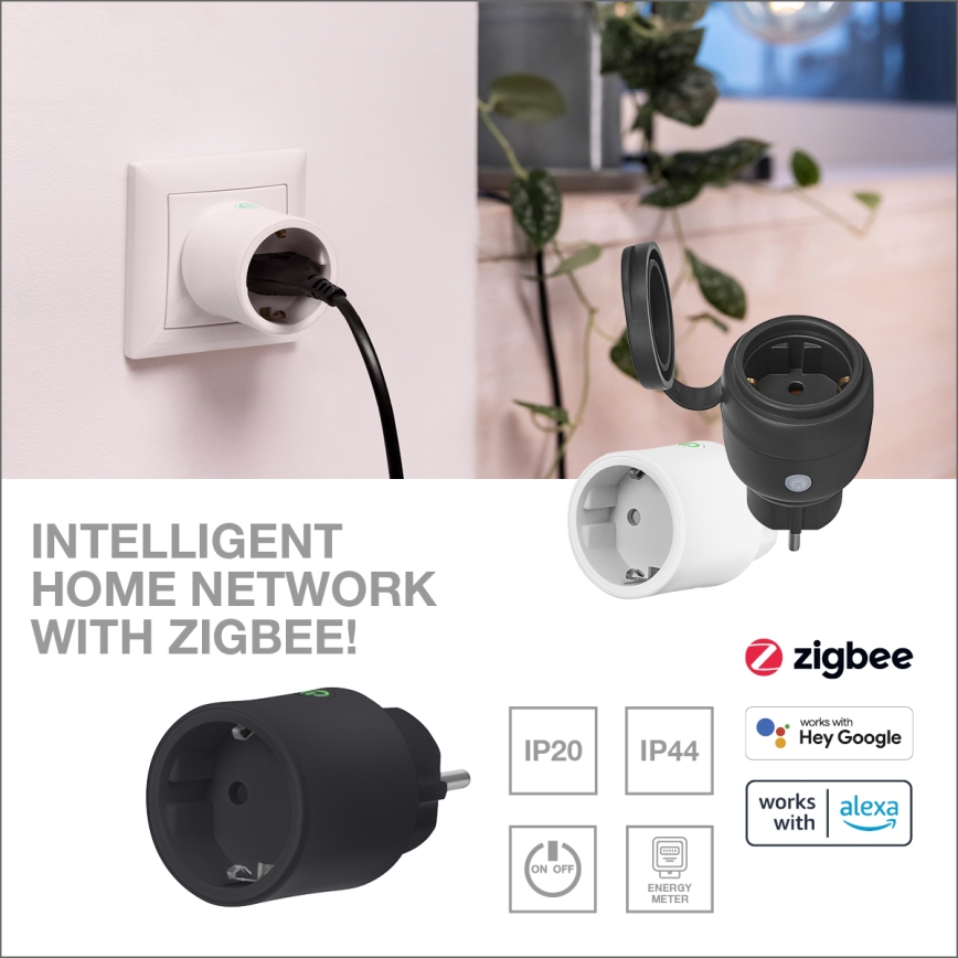 Osram - Chytrá zásuvka SMART+ SCHUKO 2300W/230V/10A bílá