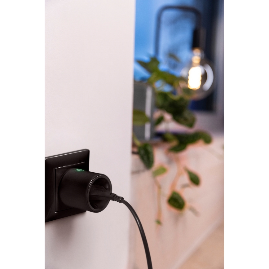 Osram - Chytrá zásuvka SMART+ SCHUKO 2300W/230V/10A černá