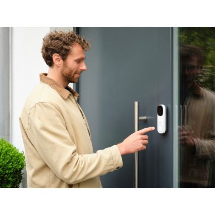Osram - Chytrý videozvonek se senzorem 2K SMART+ 230V IP66 Wi-Fi