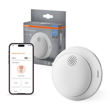 Osram - Detektor kouře SMART+ 3V Wi-Fi 1400 mAh