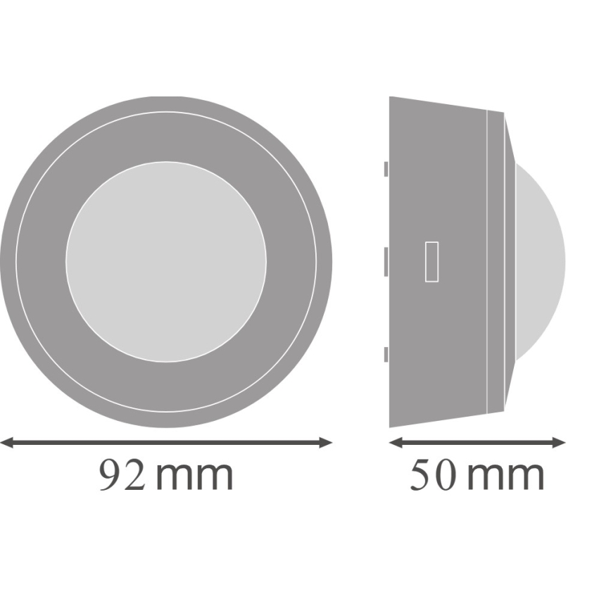 Osram - Infračervený senzor pohybu 230V IP44 bílá