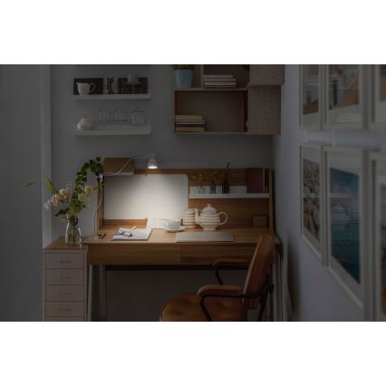 Osram - Lampa s klipem CLIP STEP FLEX 1xGU10/5W/230V bílá