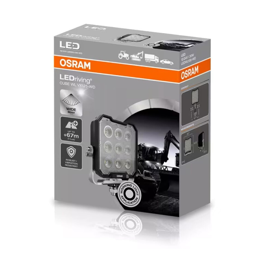 Osram - LED Bodové svítidlo pro automobil LEDRIVING WL VX125-WD LED/30W/12/24V IP69 6000K