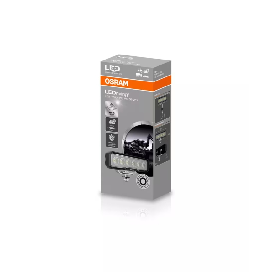 Osram - LED Bodové svítidlo pro automobil LEDRIVING WL VX150-WD LED/15W/12/24V IP69 6000K