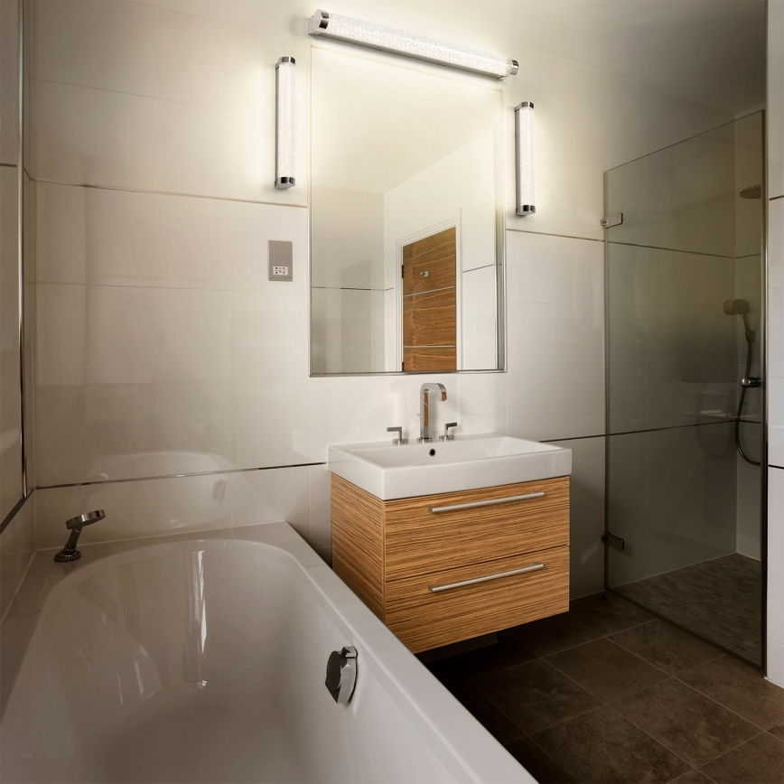 Osram - LED Stmívatelné koupelnové osvětlení zrcadla ORBIS TUBE LED/12W/230V 3000/4000K 60 cm IP44 matný chrom