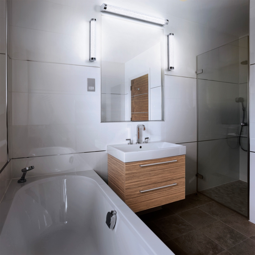 Osram - LED Stmívatelné koupelnové osvětlení zrcadla ORBIS TUBE LED/12W/230V 3000/4000K 60 cm IP44 matný chrom