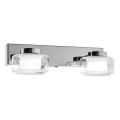 Osram - LED Koupelnové nástěnné svítidlo ORBIS FLAME 2xLED/5,5W/230V 3000/4000K IP44 lesklý chrom