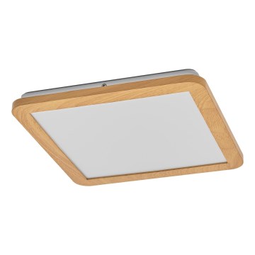 Osram - LED Koupelnové stropní svítidlo ORBIS DISC LED/22W/230V 3000/4000K 30x30 cm IP44 hnědá