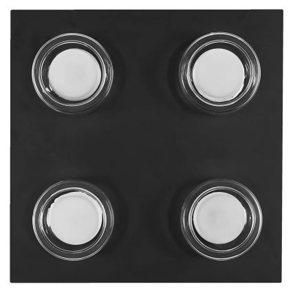 Osram - LED Koupelnové stropní svítidlo ORBIS FLAME 4xLED/5,5W/230V 3000/4000K IP44 černá
