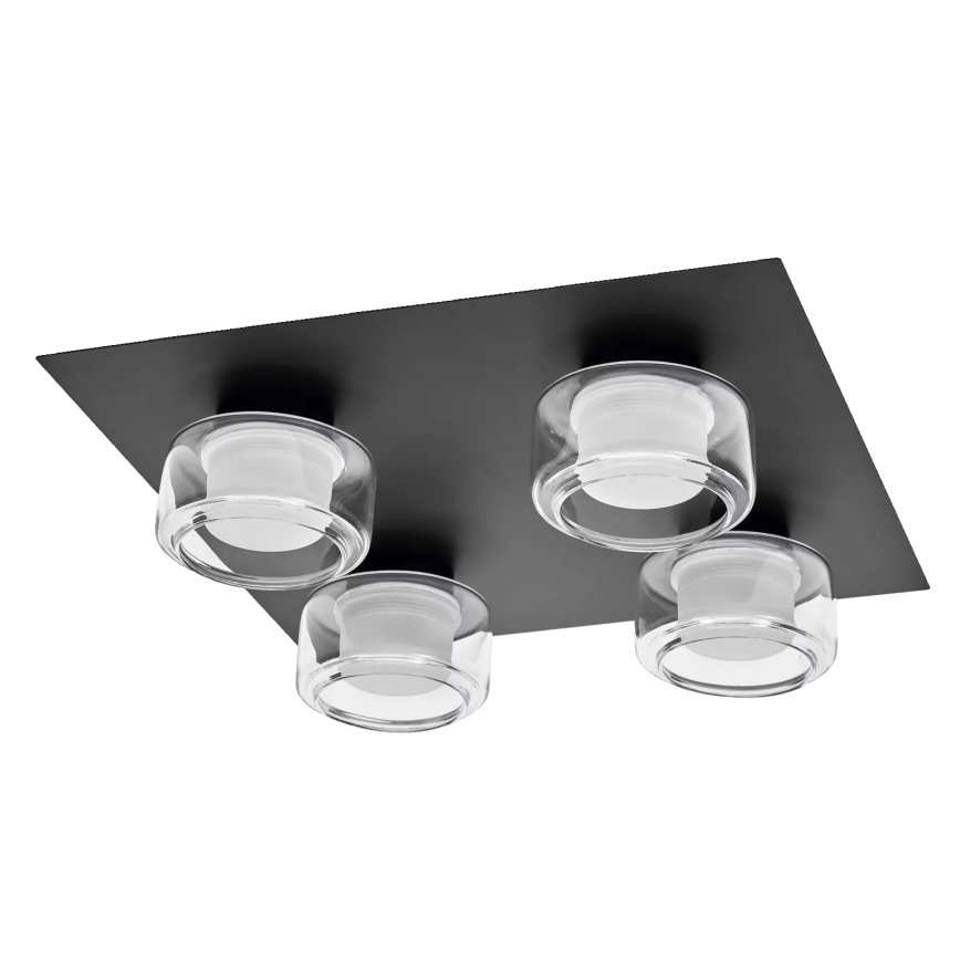 Osram - LED Koupelnové stropní svítidlo ORBIS FLAME 4xLED/5,5W/230V 3000/4000K IP44 černá