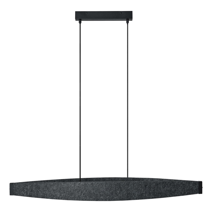 Osram - LED Lustr na lanku DECOR FLAT LED/23W/230V šedá