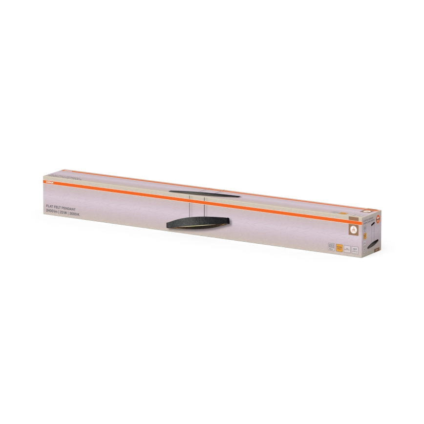 Osram - LED Lustr na lanku DECOR FLAT LED/23W/230V šedá