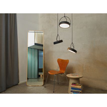 Osram - LED Lustr na lanku DECOR PUCK 3xLED/12W/230V černá