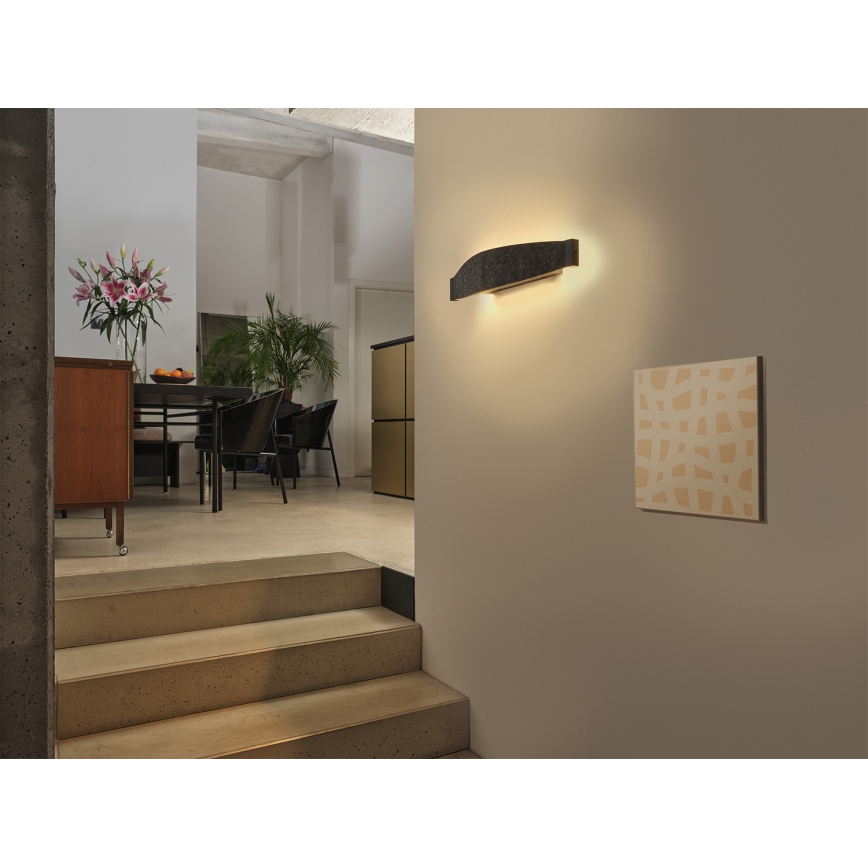 Osram - LED Nástěnné svítidlo DECOR FLAT LED/13W/230V šedá