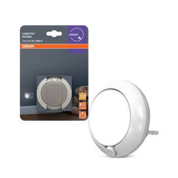 Osram - LED Noční světlo se senzorem LUNETTA LED/0,3W/230V 3000K