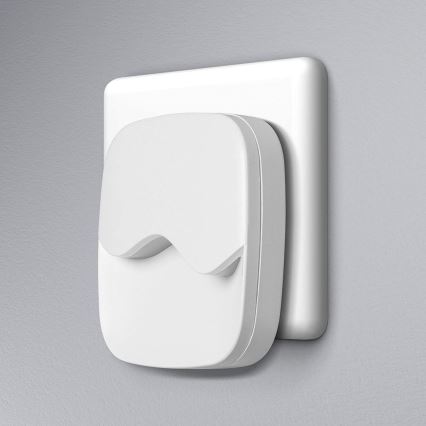 Osram - LED Noční svítidlo do zásuvky se senzorem soumraku LUNETTA LED/0,5W/230V