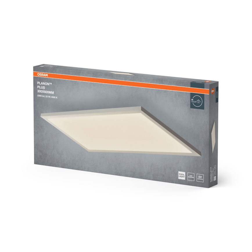 Osram - LED Panel přisazený PLANON LED/22W/230V 4000K 30x60 cm bílá