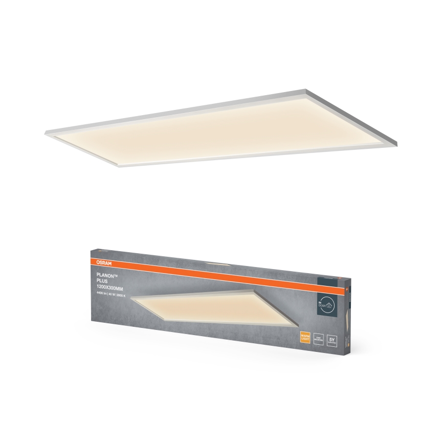 Osram - LED Panel přisazený PLANON LED/40W/230V 3000K 30x120 cm bílá