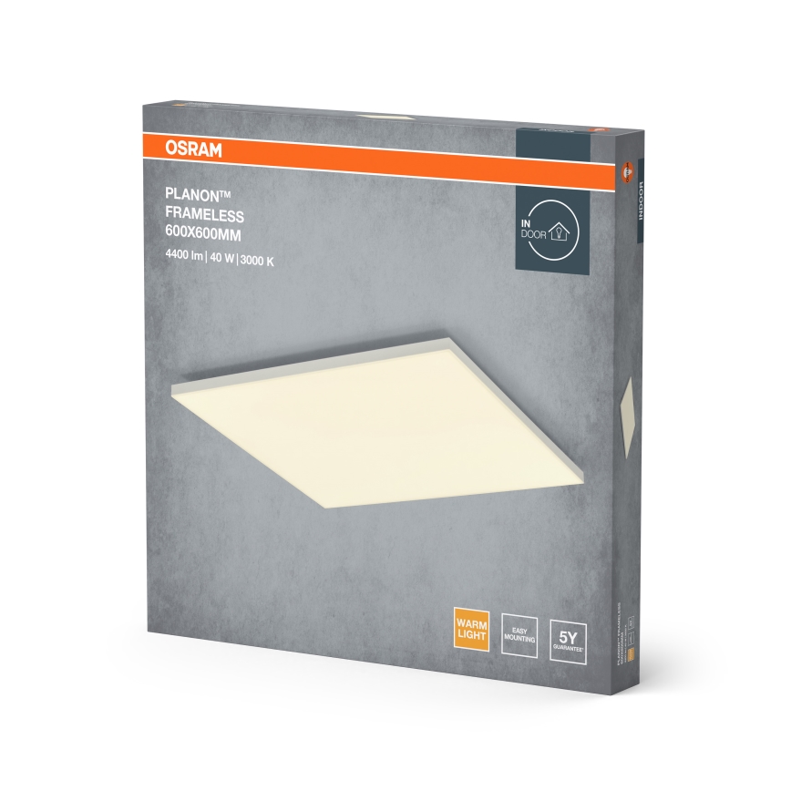 Osram - LED Panel přisazený PLANON LED/40W/230V 3000K 60x60 cm bílá