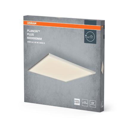 Osram - LED Panel přisazený PLANON LED/40W/230V 4000K 60x60 cm bílá