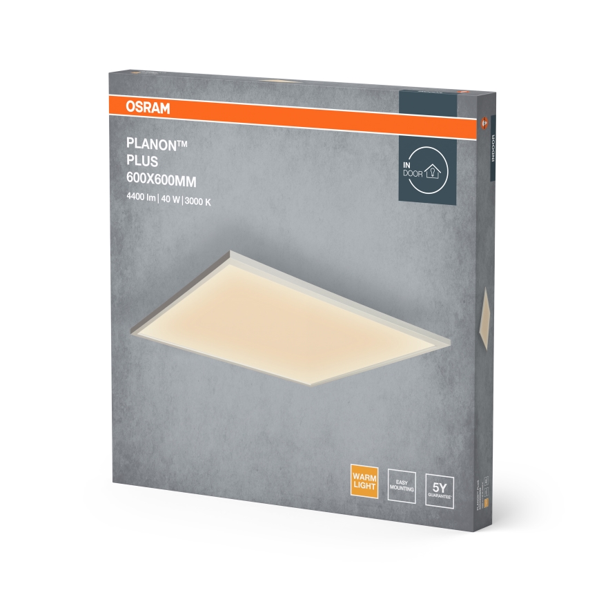 Osram - LED Panel přisazený PLANON LED/40W/230V 59,5x59,5 cm bílá