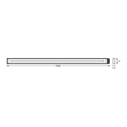 Osram - LED Pásek FLEX COB 5m LED/24W/230V