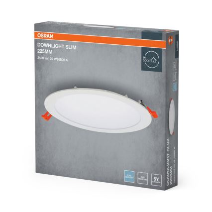 Osram - LED Podhledové svítidlo SLIM LED/22W/230V 6500K