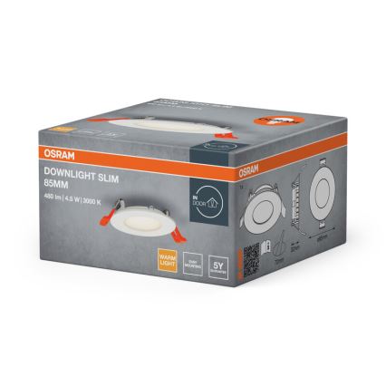 Osram - LED Podhledové svítidlo SLIM LED/4,5W/230V 3000K