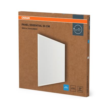 Osram - LED Podhledový panel ESSENTIAL LED/36W/230V 6500K 59,6x59,6 cm bílá