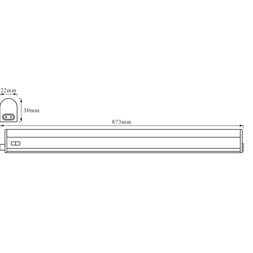 Osram - LED Podlinkové svítidlo BATTEN LED/10W/230V