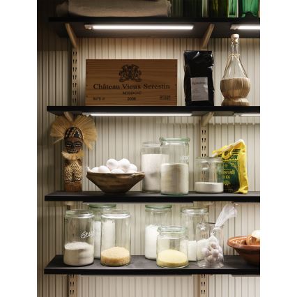 Osram - LED Podlinkové svítidlo se senzorem pohybu a soumraku LINEAR LED/3,2W/3,7V 500 mAh 3000/4000/6500K 40 cm šedá