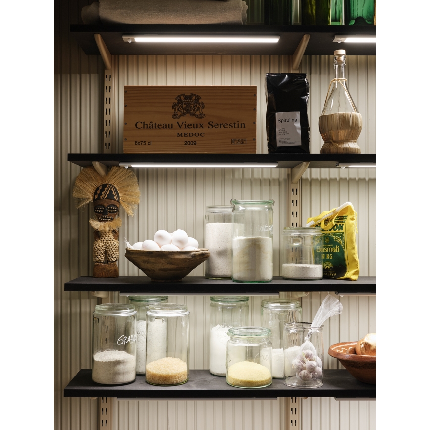 Osram - LED Podlinkové svítidlo se senzorem pohybu a soumraku LINEAR LED/3,2W/3,7V 500 mAh 3000/4000/6500K 40 cm šedá