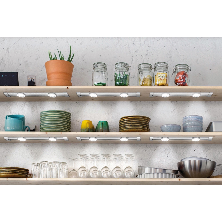 Osram - LED Stmívatelné podlinkové svítidlo se senzorem pohybu LINEAR MAGNET LED/7W/230V 4000K 40 cm bílá