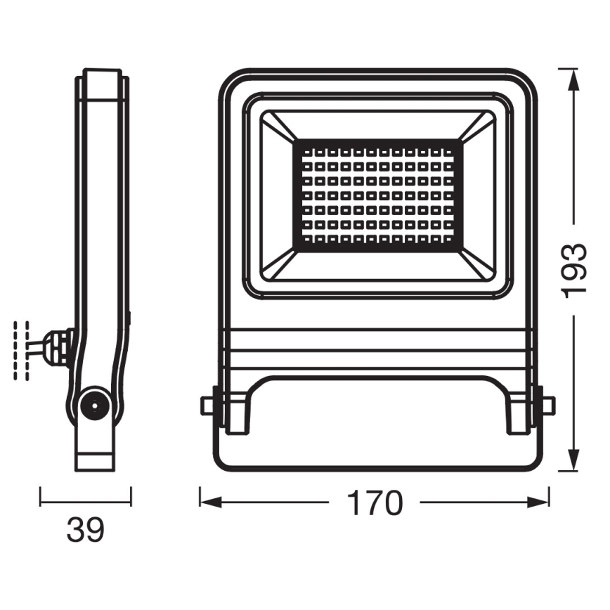 Osram - LED Reflektor ENDURA LED/50W/230V 3000K IP65