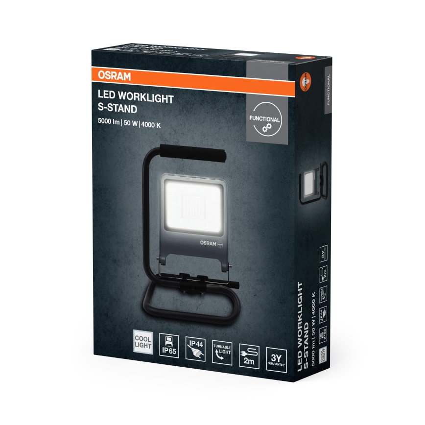 Osram - LED Reflektor s držákem S-STAND LED/50W/230V 4000K IP65 antracit