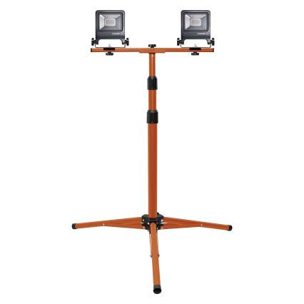 Osram - LED Reflektor s držákem TRIPOD 2xLED/20W/230V 4000K IP65 oranžová/antracit