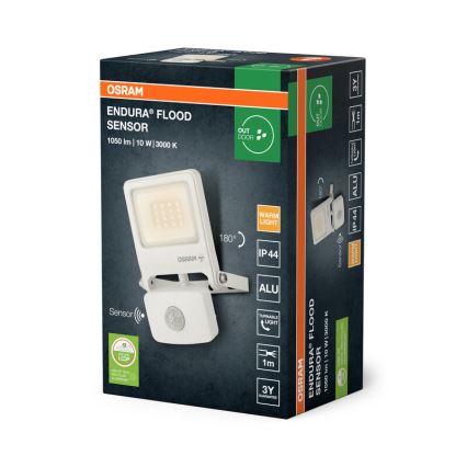 Osram - LED Reflektor se senzorem ENDURA LED/10W/230V 3000K IP44