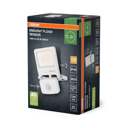 Osram - LED Reflektor se senzorem ENDURA LED/20W/230V 3000K IP44