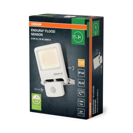 Osram - LED Reflektor se senzorem ENDURA LED/30W/230V 3000K IP44