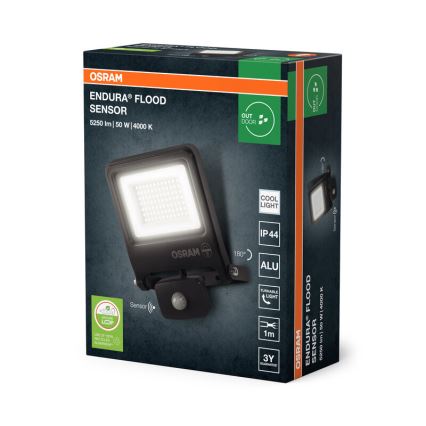 Osram - LED Reflektor se senzorem ENDURA LED/50W/230V 4000K IP44