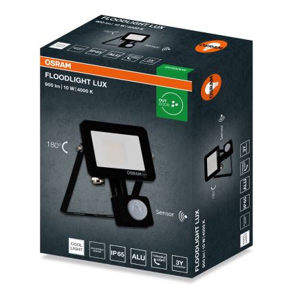 Osram - LED Reflektor se senzorem FLOODLIGHT LED/10W/230V 4000K IP65