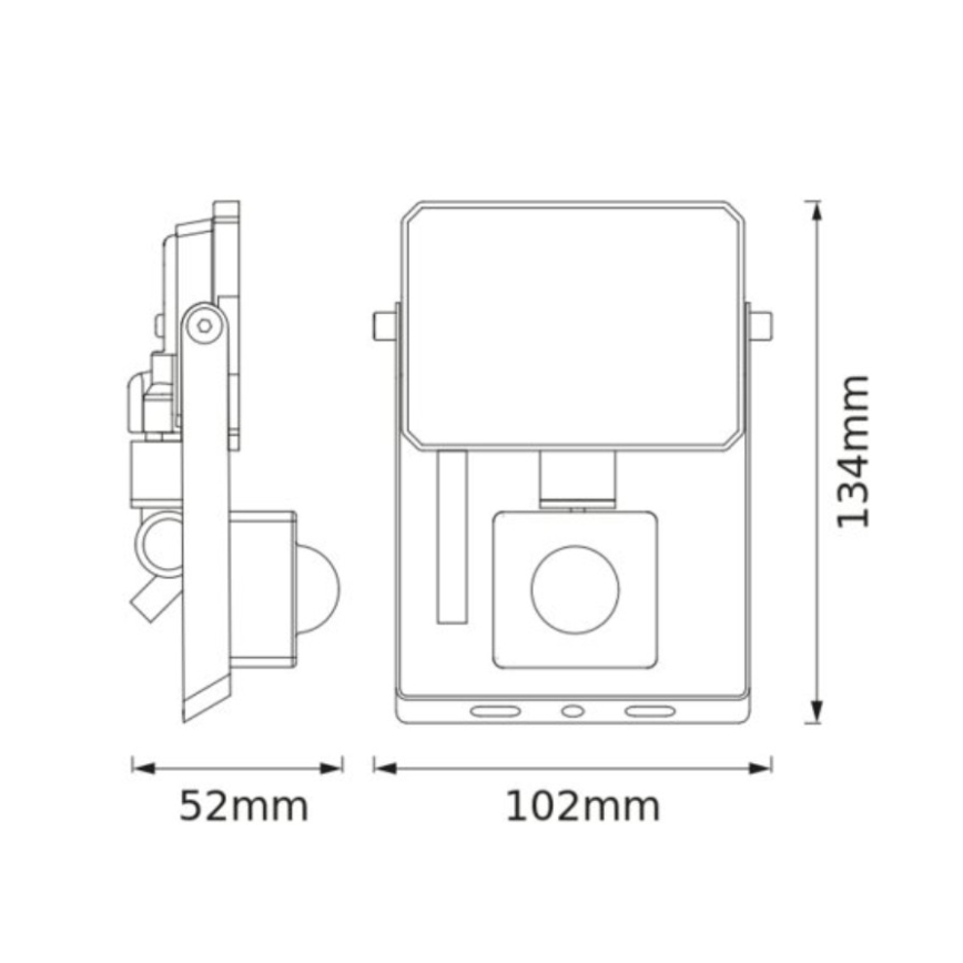 Osram - LED Reflektor se senzorem FLOODLIGHT LED/10W/230V 4000K IP65