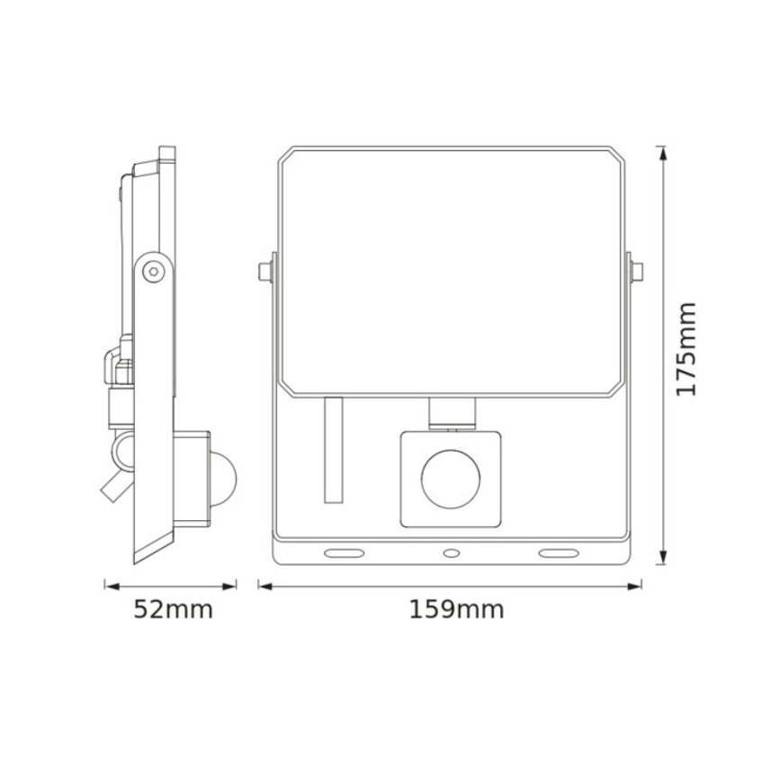 Osram - LED Reflektor se senzorem FLOODLIGHT LED/30W/230V 3000K IP65