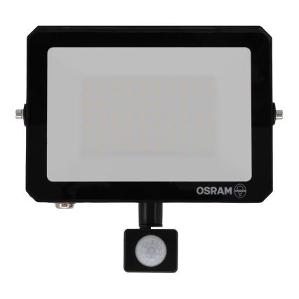 Osram - LED Reflektor se senzorem pohybu a soumraku FLOODLIGHT LED/50W/230V 6500K IP65 černá
