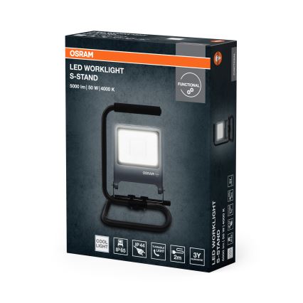 Osram - LED Reflektor se stojanem S-STAND LED/50W/230V 4000K IP65 antracit