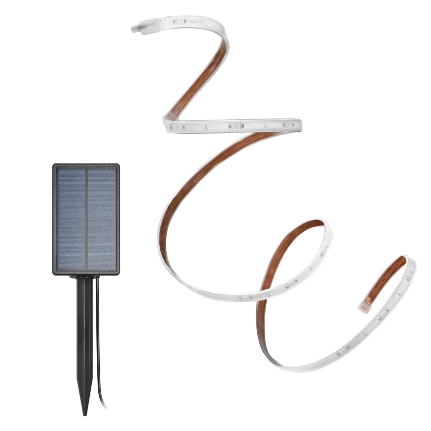 Osram - LED RGBW Stmívatelný solární pásek FLEX MAGIC 3m LED/1,2W/3,7V 2000 mAh IP44 + dálkové ovládání