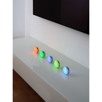 Osram - LED RGB Stmívatelný reproduktor SMART+ MACARON LED/1,75W/3,7V 450 mAh růžová