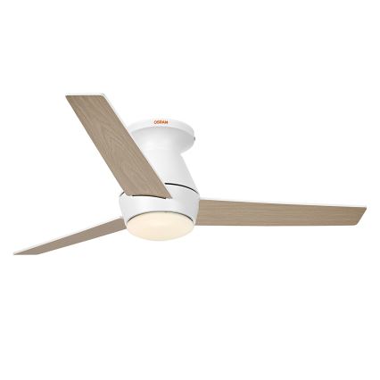 Osram - LED RGB Stmívatelný stropní ventilátor NORDES LED/18W/230V 3000-6500K + dálkové ovládání