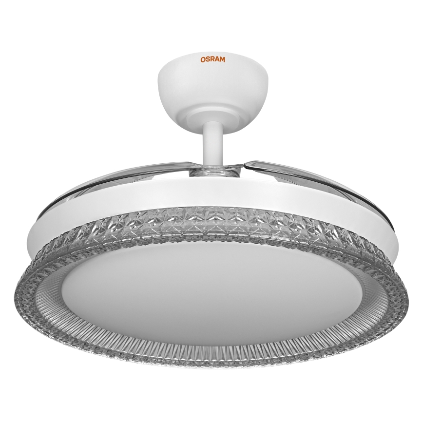 Osram - LED RGB Stmívatelné stropní svítidlo s ventilátorem CIERZO LED/35W/230V 3000-6500K + dálkové ovládání